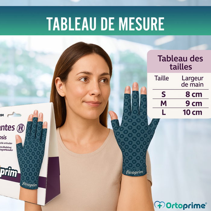 Gants Thérapeutiques pour Arthrose | Tissu Technique Élastique