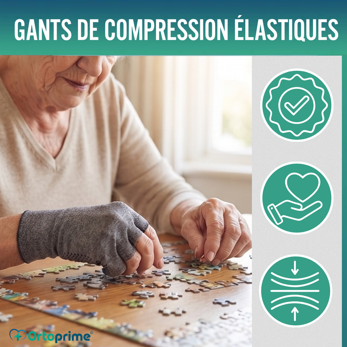 Pack de Gants de Compression Arthrite et Arthrose