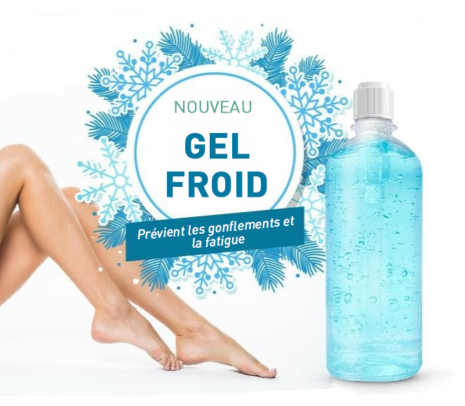 Gel Intense Froid Jambes Fatiguées | Effet Fraîcheur