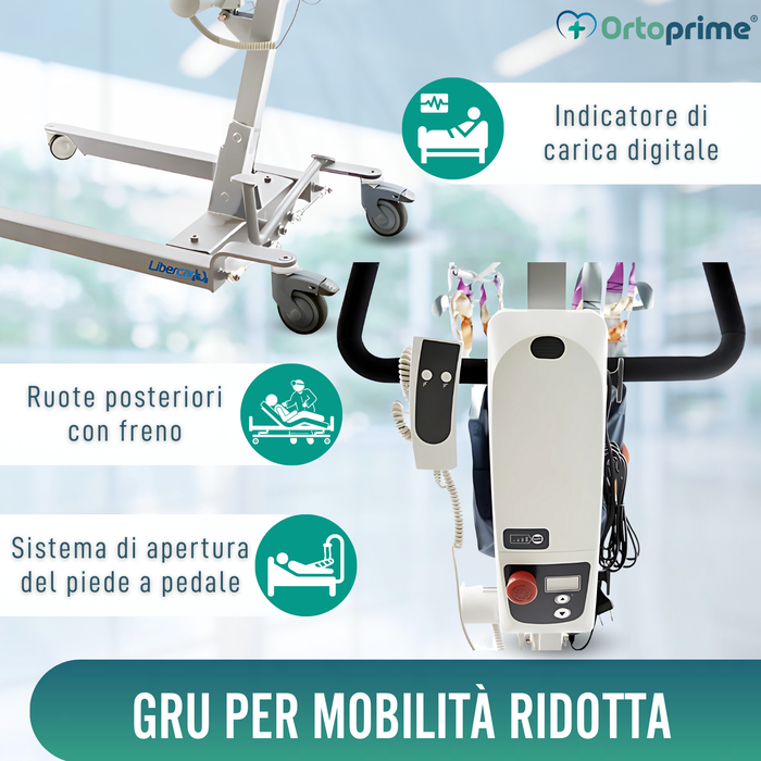 Grue Orthopédique | Harnais avec Support Tête Inclus