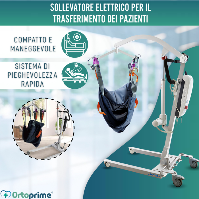 Grue Orthopédique | Harnais avec Support Tête Inclus