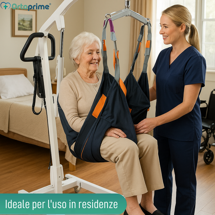 Grue Orthopédique | Harnais avec Support Tête Inclus