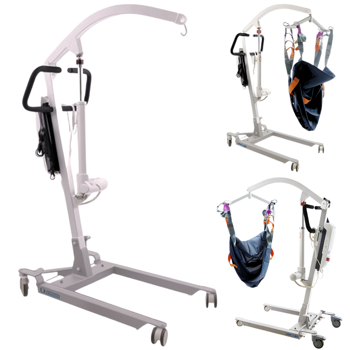 Grue Électrique pour Transfert de Patients | Sans Harnais