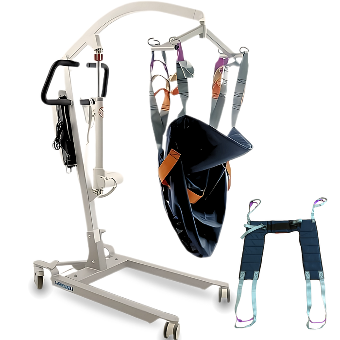 Lève-personnes avec Harnais à Réglage Rapide Intégré