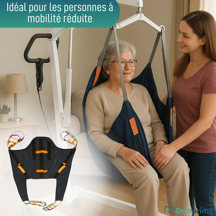 Lève-personnes Orthopédique avec Harnais et Appui-Tête