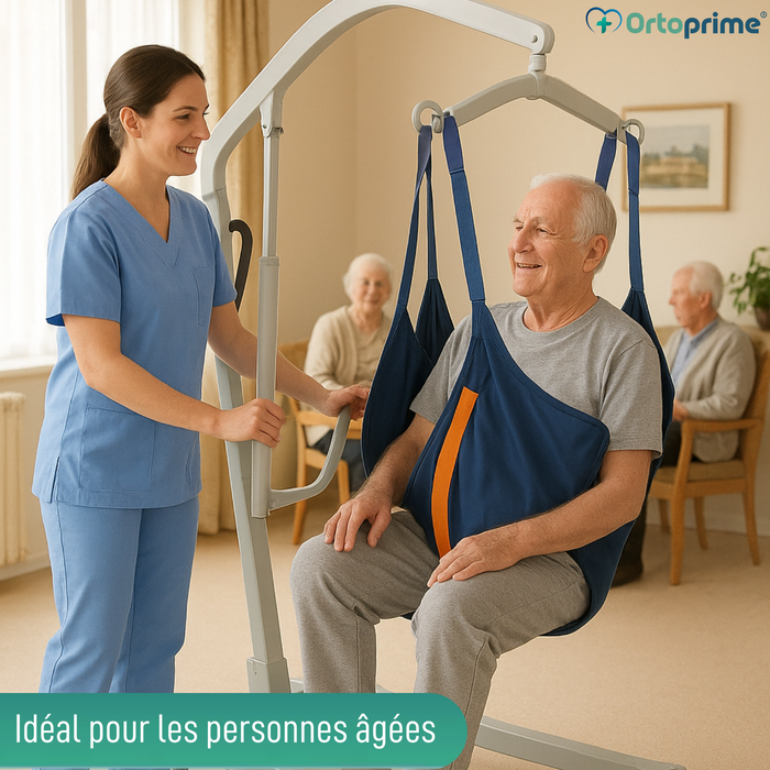 Grue Robuste pour Patients avec Harnais 2 Tailles
