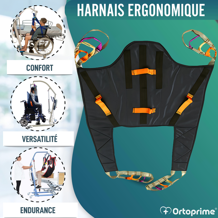 Harnais Orthopédique avec Support pour Grue de Transfert