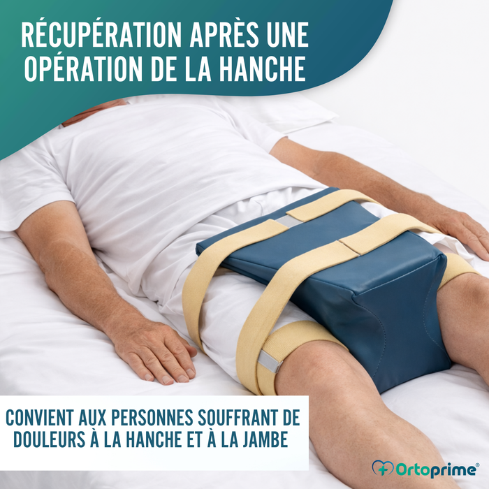 Coussin Abducteur de Hanche Post-Opératoire Imperméable