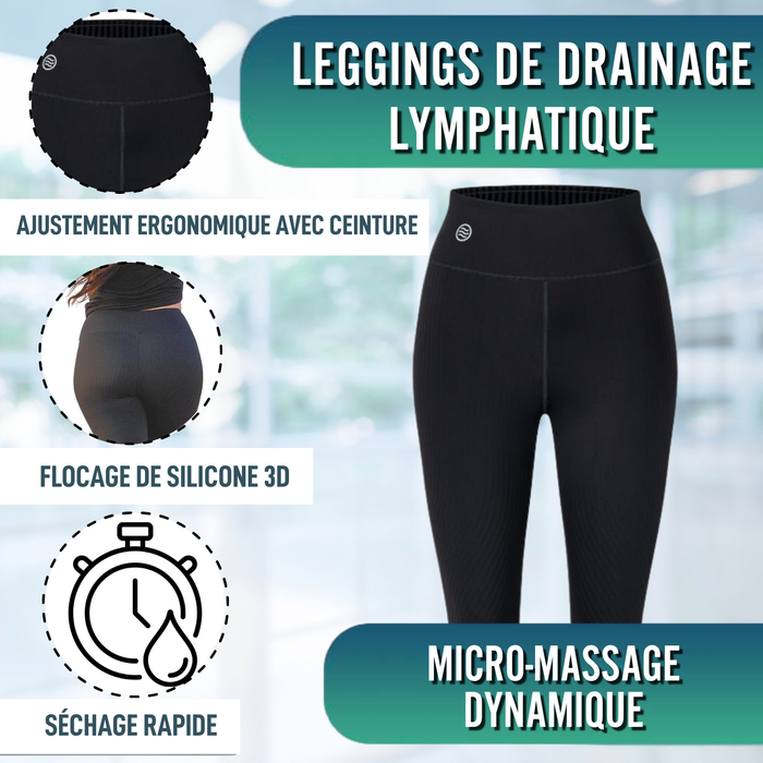 Leggings Move One de Compression | Collants Drainage Lymphatique
