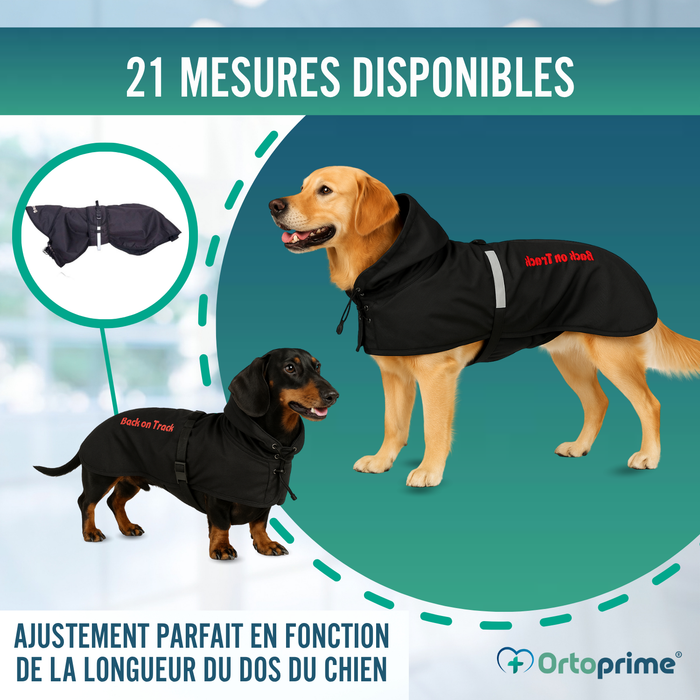 Manteau Thermique Imperméable pour Chiens | Back on Track