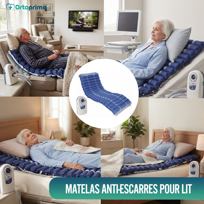 Matelas anti-escarres à Cellules Interchangeables Compresseur