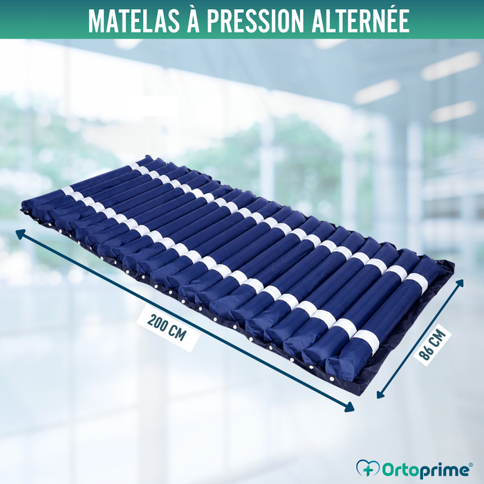Matelas Anti-escarres à Air avec Compresseur Silence pour Lit