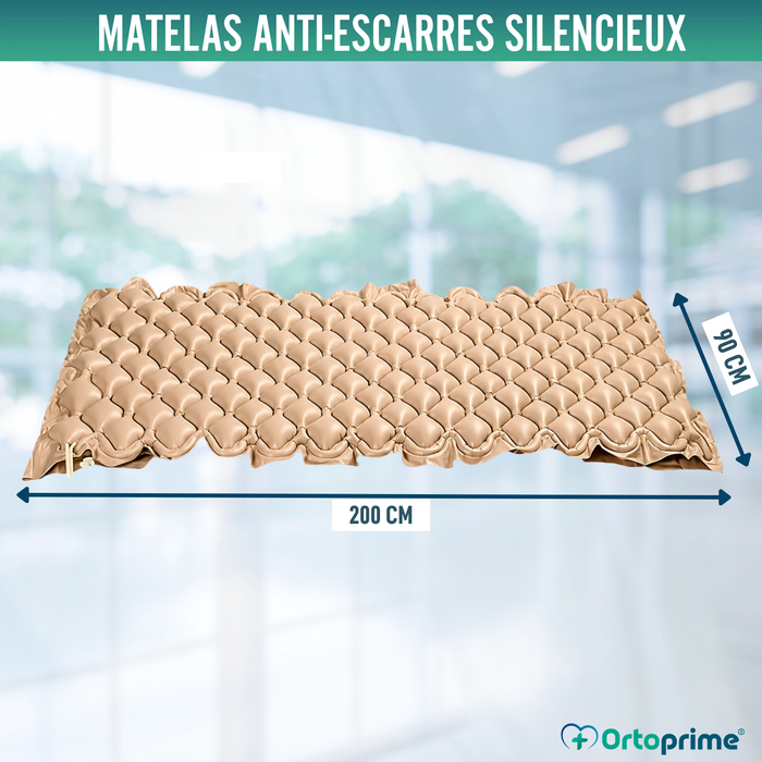 Matelas anti-escarres avec Compresseur et Cellules d'air Alternantes