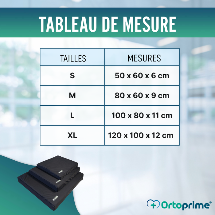 Matelas Viscoélastique Chiens Housse Imperméable | 4 Tailles