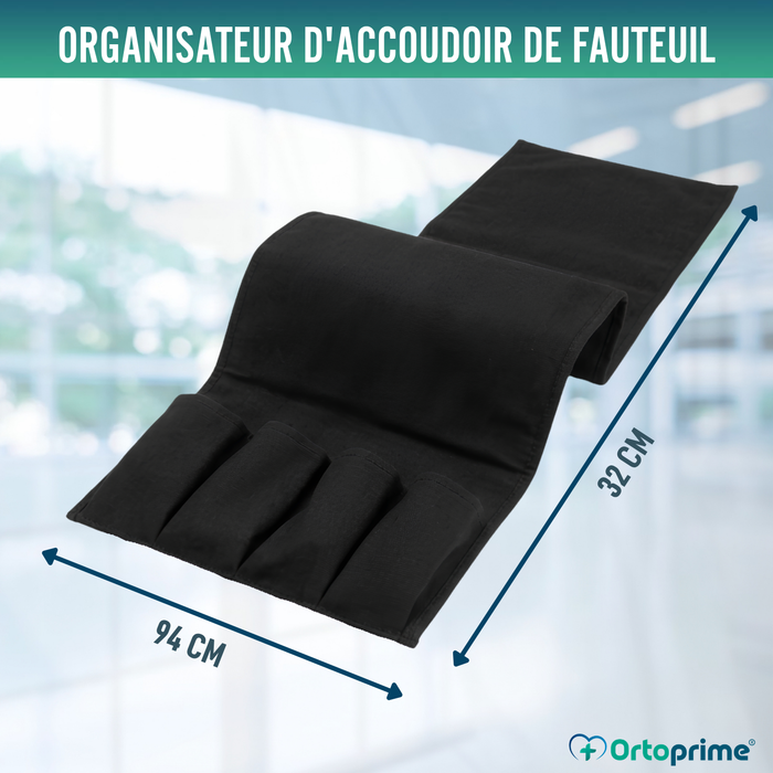 Organiseur d’Accoudoir 5 Poches | Antidérapant