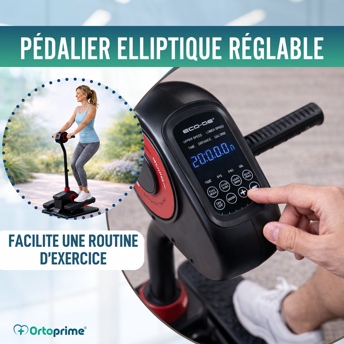 Pédalier Elliptique Bras et Jambes | Numérique