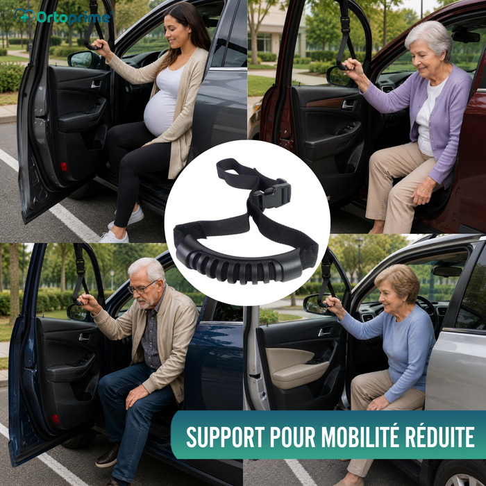 Sangle de Sortie de Voiture avec Poignée Ergonomique