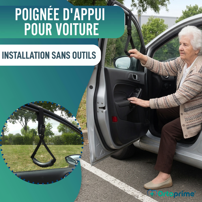 Sangle de Sortie de Voiture avec Poignée Ergonomique