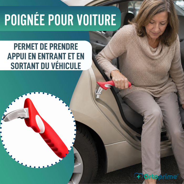 Poignée d’Aide pour Sortir de Voiture | Outil de Prise