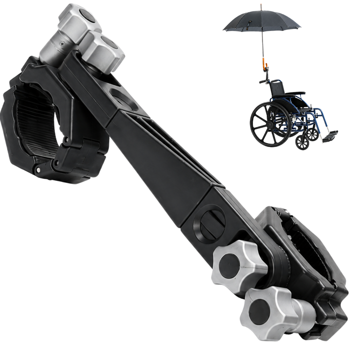 Porte-Parapluie Universel pour Fauteuils et Déambulateurs
