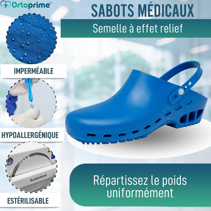 Sabots Sanitaires Antidérapants | Protection Imperméable