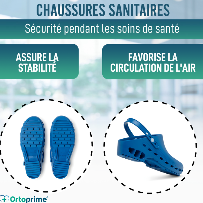 Sabots Sanitaires Antidérapants | Protection Imperméable