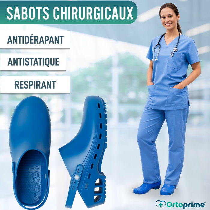 Sabots Sanitaires Antidérapants | Protection Imperméable