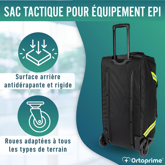 Sac Trolley Professionnel de Pompier à Roulettes EPI