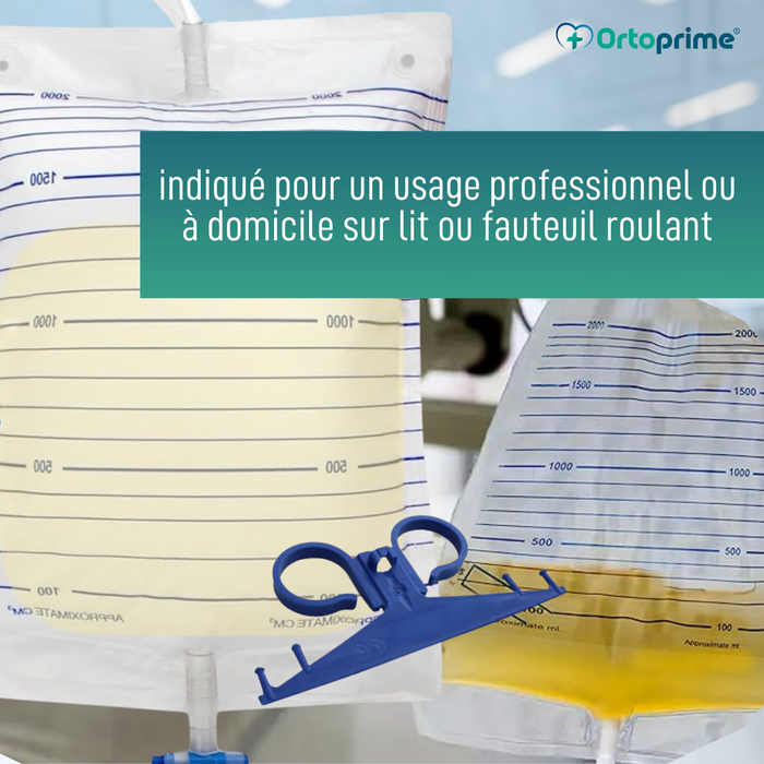 Sacs à Urine 2L Homme et Femme | Pack de 25 Unités