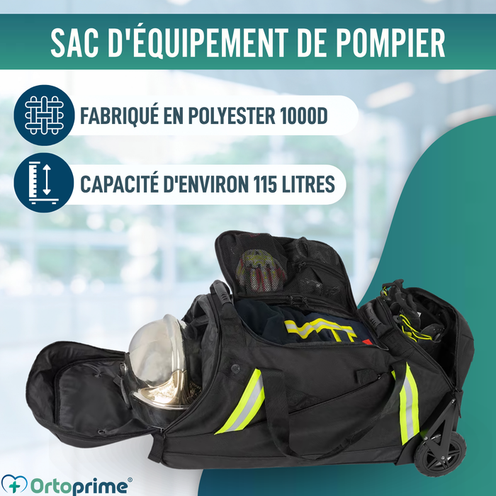Sac Trolley Professionnel de Pompier à Roulettes EPI