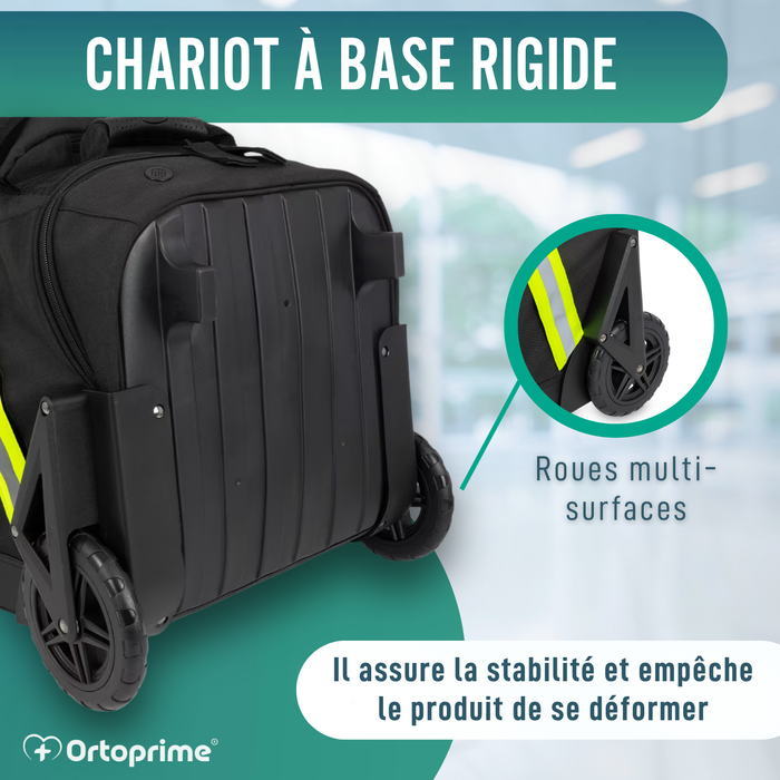 Sac Trolley Professionnel de Pompier à Roulettes EPI