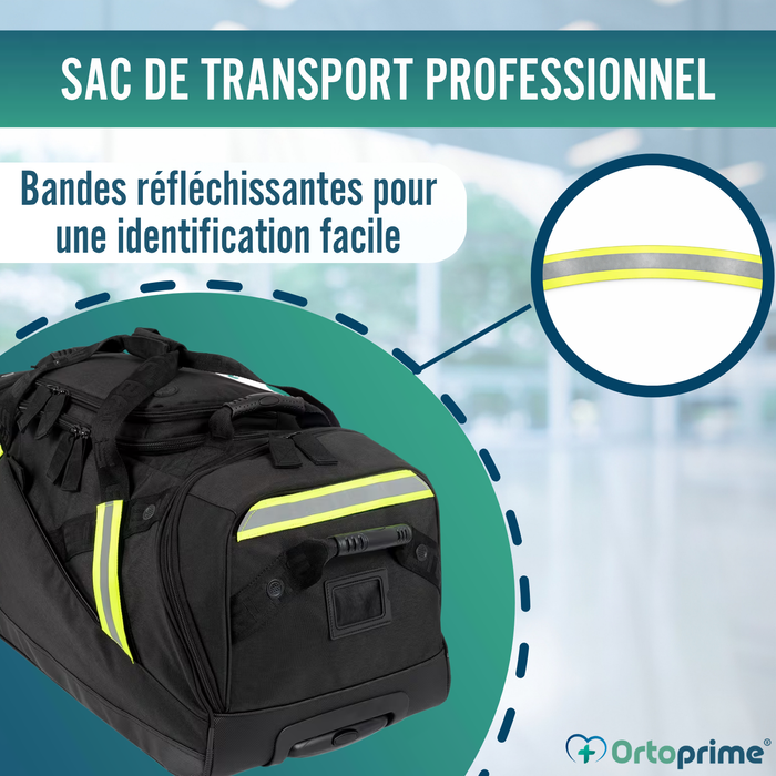 Sac Trolley Professionnel de Pompier à Roulettes EPI