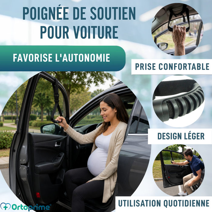 Sangle de Sortie de Voiture avec Poignée Ergonomique