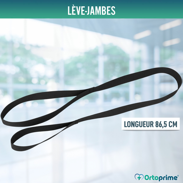 Sangle Lève-Jambe avec Boucle Rigide pour Mobilité