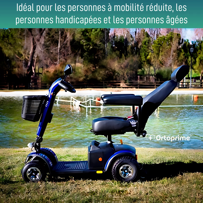 Scooter pour Handicapés Compact | Suspension Intégrale
