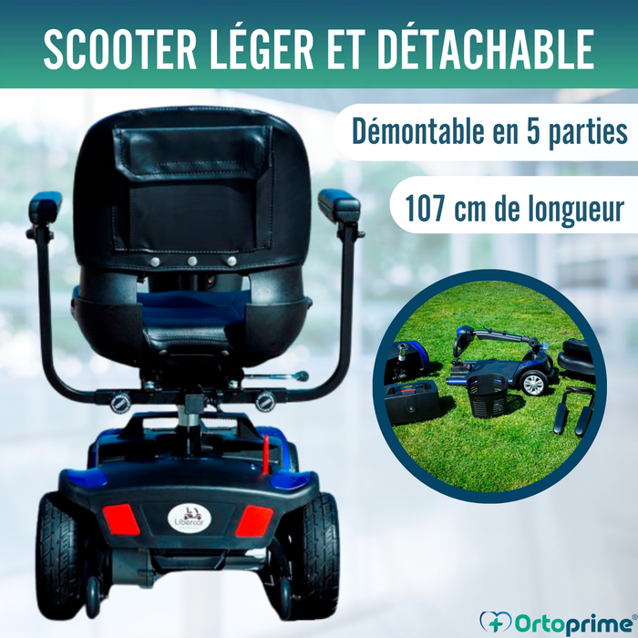 Scooter Électrique Compact et Pliable | 4 Roues