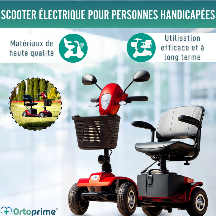 Scooter Mobilité Réduite Pliable | Suspension Intégrale