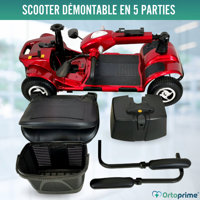 Scooter Mobilité Réduite Pliable | Suspension Intégrale