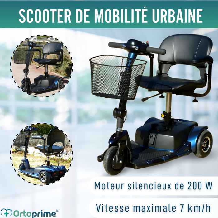 Scooter Électrique avec Système Stand Up | 3 Roues