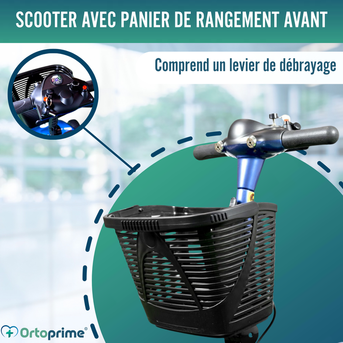 Scooter Démontrable pour Mobilité Réduite | 4 Roues