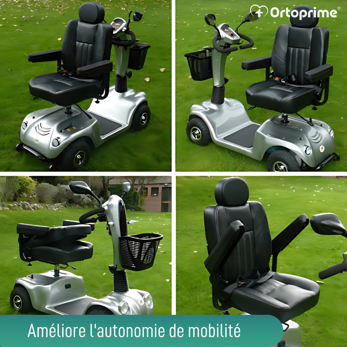 Scooter Électrique pour Adultes | Suspension Intégrale 4 Roues