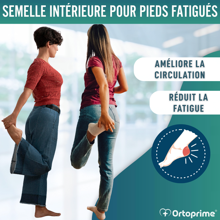 Semelles orthopédiques pour fasciite plantaire | 3 tailles