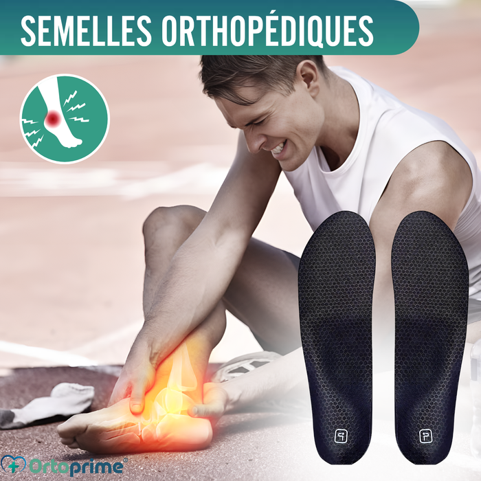 Semelles orthopédiques pour fasciite plantaire | 3 tailles