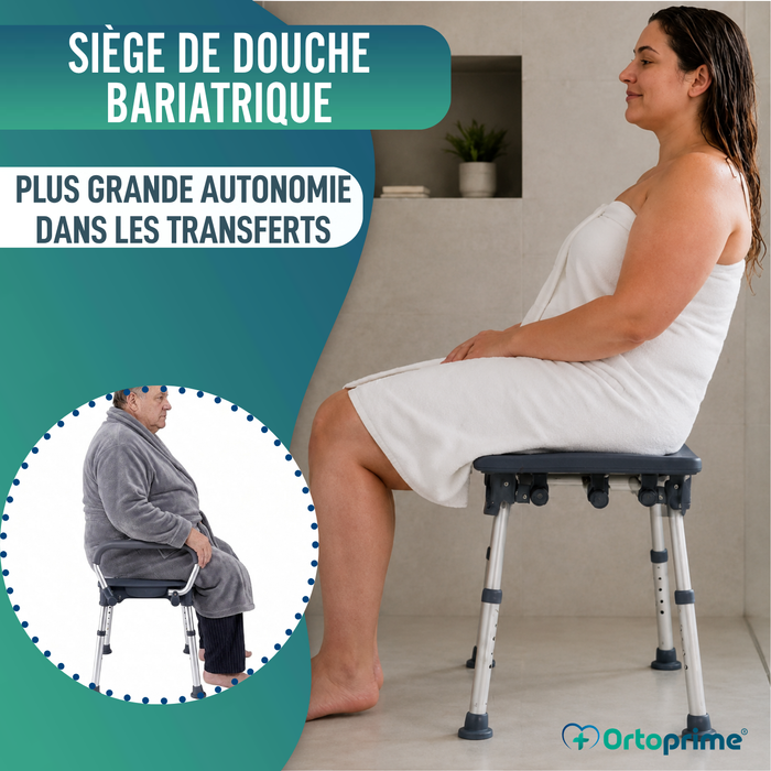 Coussin de Baignoire Gonflable Bariatrie XXL | Accoudoirs