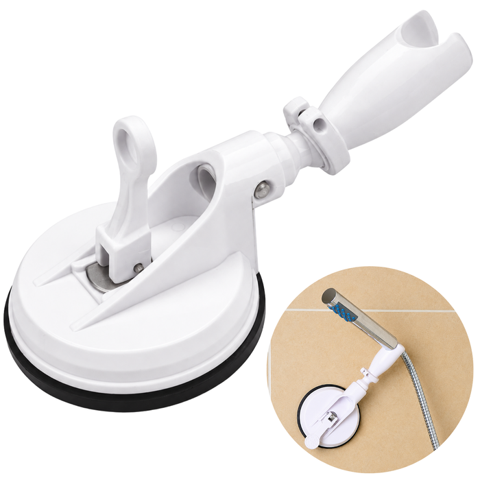 Support de Douche avec Ventouse et Levier | Porte-douche Universel