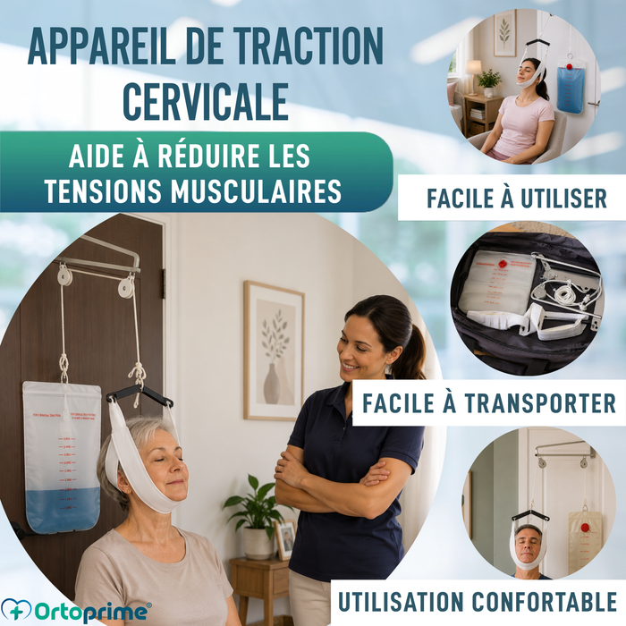 Poulie Portable pour Traction Cervicale