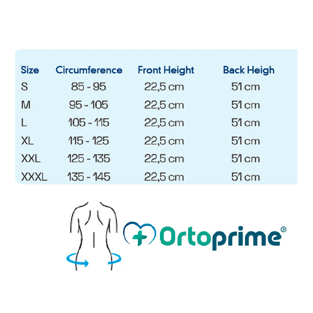 Ceinture Dorsolombaire Orthopédique à triple Sangle | Différentes Tailles