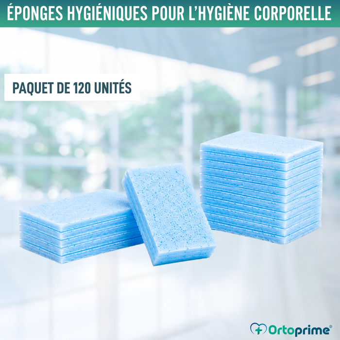 Éponges Jetables Boîte de 120 Unités