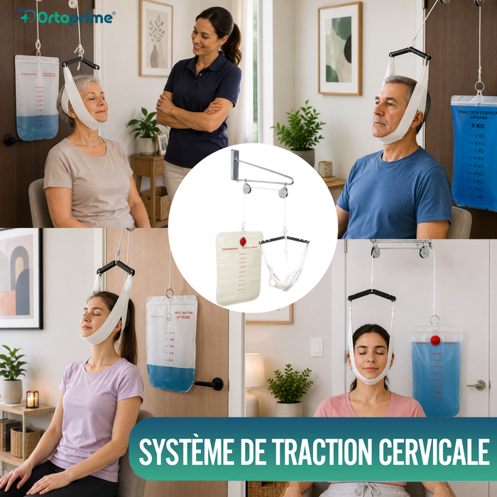 Poulie Portable pour Traction Cervicale
