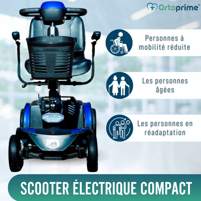 Scooter Électrique Compact et Pliable | 4 Roues